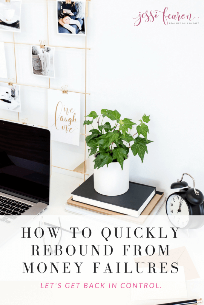 Failed with money? We all have - we've all made mistakes when it comes to managing our money, but how do you come back from money failure? It might be slightly easier than you think. 