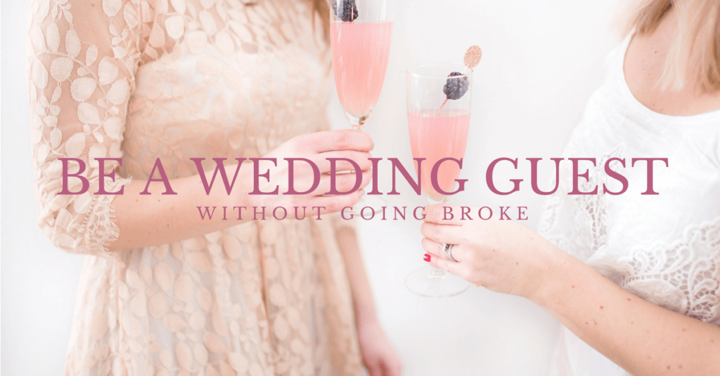 Shocked at how much it costs now to attend a wedding? Me too. It's craziness, but there is a way to not go broke as a wedding guest this year! With a few creative tweaks and a healthy dose of reality, you won't have to go broke as a guest this year!