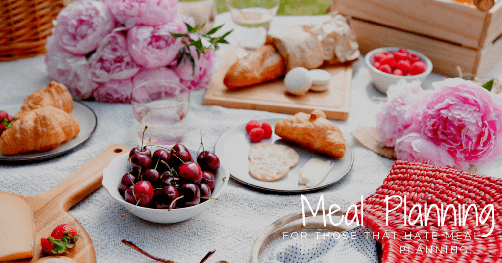 Hate to meal plan? You're not alone. I have a total love/hate relationship with meal planning. Here are a few ways I've been able to make meal planning work for me.