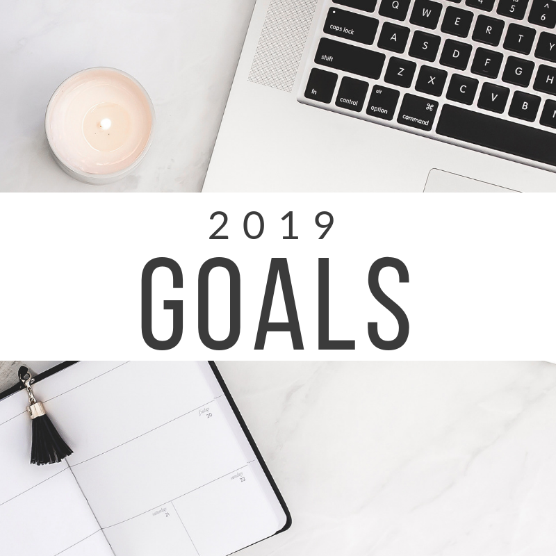 Need to set your 2019 goals but aren't sure where to start? These are my crazy goals for 2019 plus how you can get your goals set for the New Year! #goals #newyear #howto #goalsetting #business #wahm