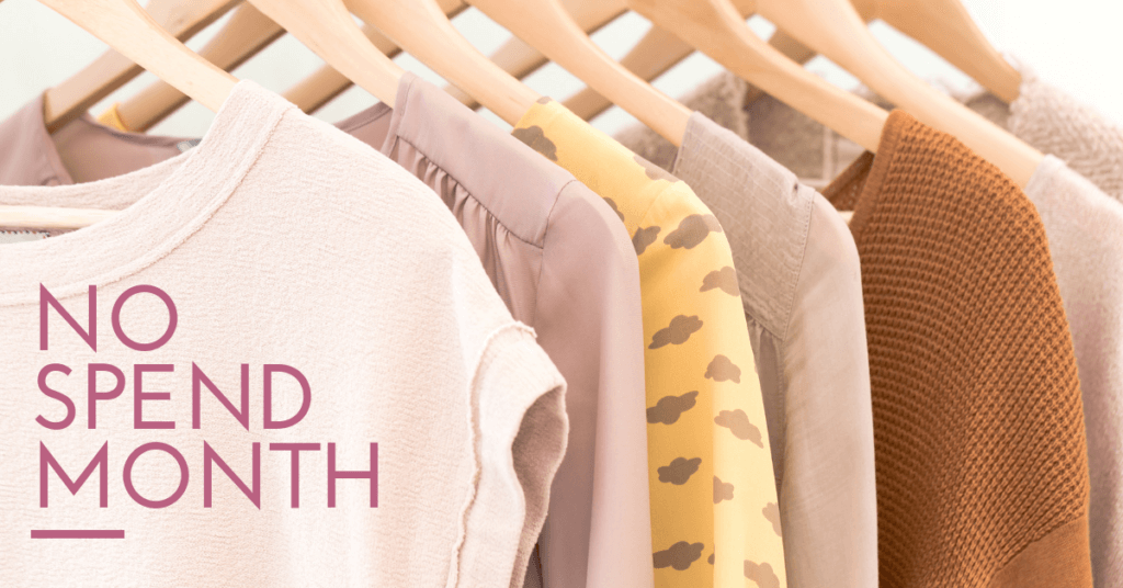 Is overspending a problem? If so, try the No Spend Month! Seriously, it works wonders in getting your spending habits back under control!