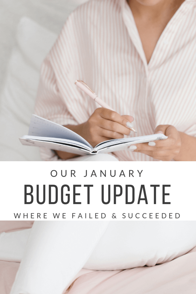 Sometimes setting up a household budget can be challenging and sometimes it's the sticking to it that's hard. I'm sharing our family's budget from January and how and where we failed and succeeded. 