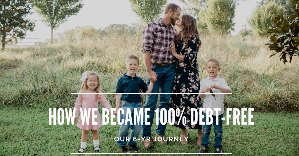 Our family paid off debt all of our debts in 6 years and are now 100% debt-free. If we could do it, so can you! This our family's debt-free journey.