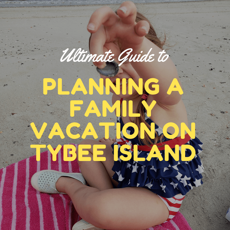 Planning a family vacation on Tybee Island? This is a mom of three's guide to everything amazing about this wonderful family-friendly island!