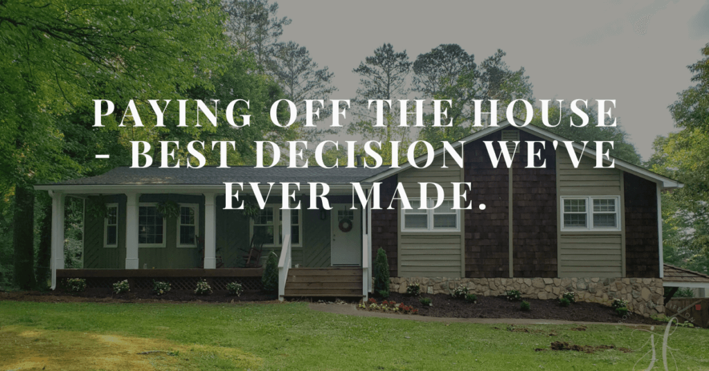Wondering if you should pay off your house? Is paying off your mortgage worth it? Paying off our mortgage was one of our best decisions! Here's why.