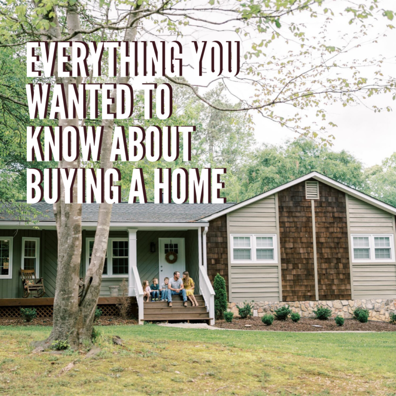 Are you wondering how to buy a house? Buying a home can be kind of confusing so this is everything you need to know to prepare to buy your first home!