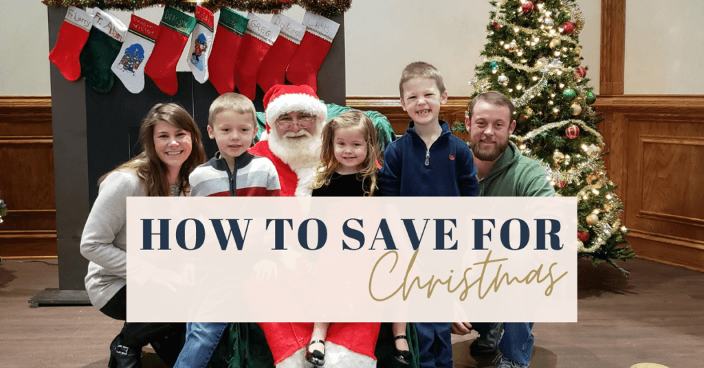 Wondering how to save money for Christmas? Here are a few quick ways to make saving for Christmas easier!