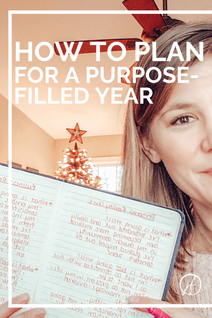 Wondering how to plan for a New Year that is intentional and purposeful? This process of goal setting will help you get clear on what you want to achieve!