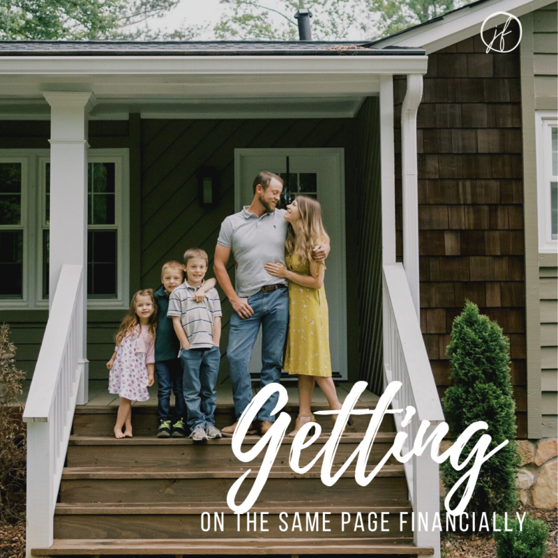 Ready to stop fighting about money? This two step process saved our marriage and helped get us on the same page financially.