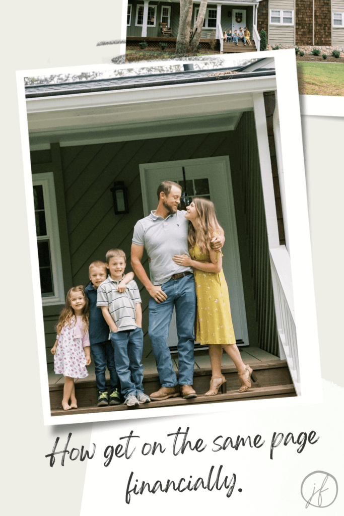 Ready to stop fighting about money? This two step process saved our marriage and helped get us on the same page financially. 