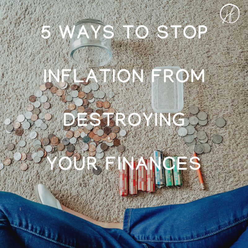 With inflation there is uncertainty and stress with rising prices, supply chain issues, and the list goes on and on. However there is something you can control - your finances.