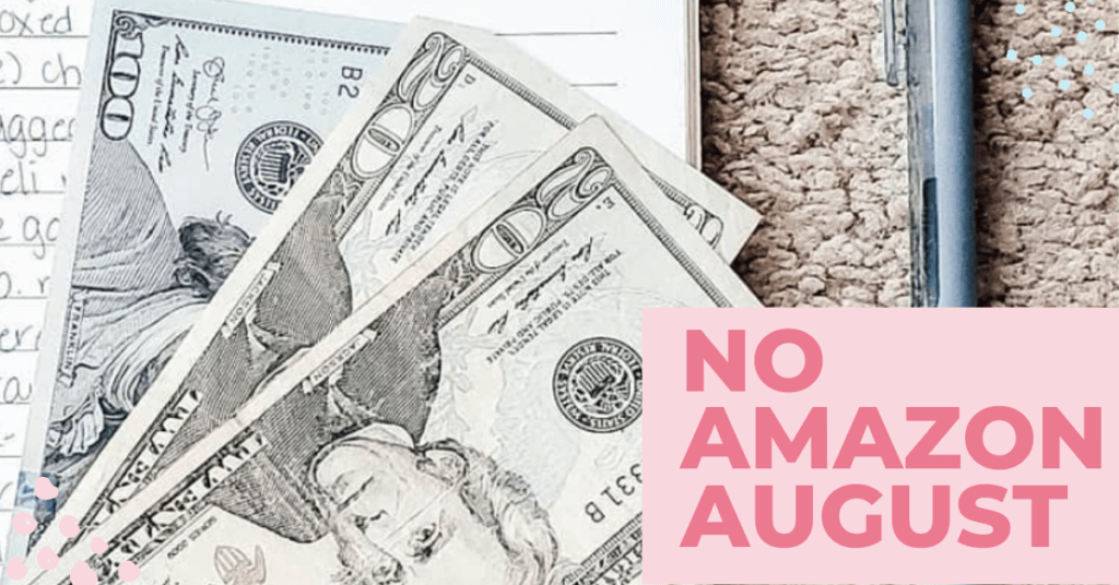 You're not the only one. Spending money on Amazon is tempeting. Let's kick it with a No Amazon August! Here's how to break the habit.