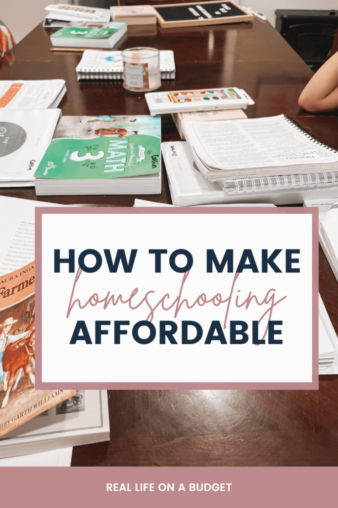 Homeschooling doesn't have to break the bank. Here's how to make homeschool affordable!