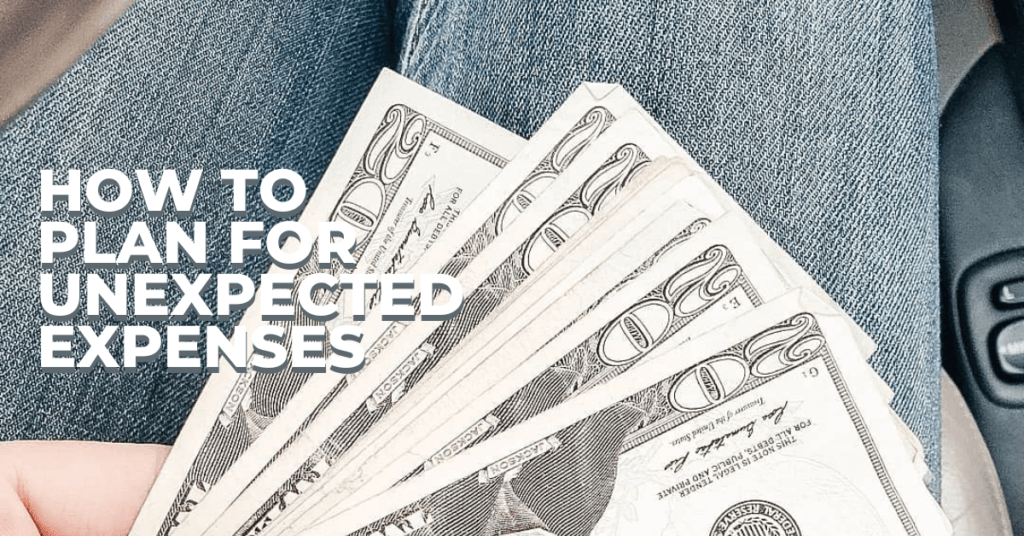 I know it mean seem crazy but yes, you can totally plan for unexpected expenses! They will pop up so here's how to plan for unexpected expenses.