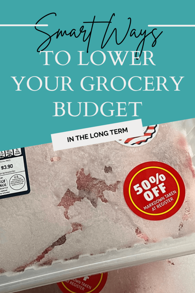 Let's look at some wasy to lower your grocery budget for the long term - not just the here and now. This is how we keep our grocery budget low.