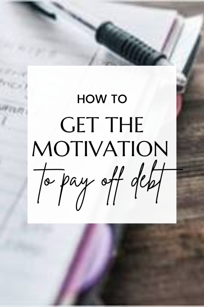 It's tough finding the motivation to pay off debt but here's how to do it! Let's get started paying off our debt!