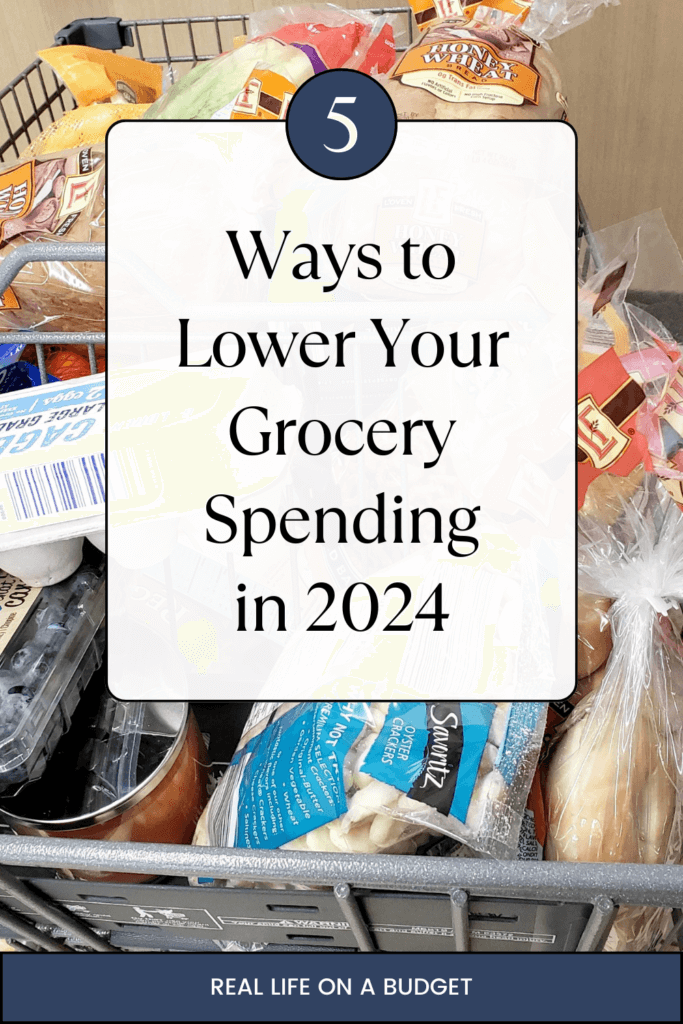 Lowering your grocery spending doesn't have to be complicated. Here's how my family is planning to lower grocery spending in 2024.