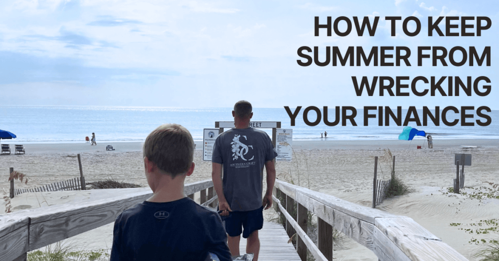 Most Americans spend more money during the summer. So how do we keep finances in check when we're caught up in the sun and fun of summer?