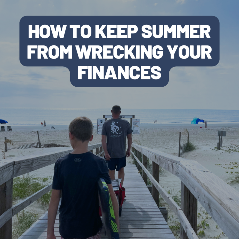 Most Americans spend more money during the summer. So how do we keep finances in check when we're caught up in the sun and fun of summer?