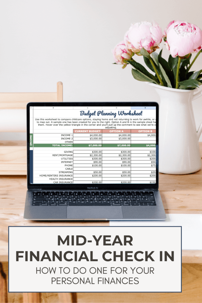 We're halfway through the year! It's time to do a mid year financial check in so we can review where we are in our personal finances.
