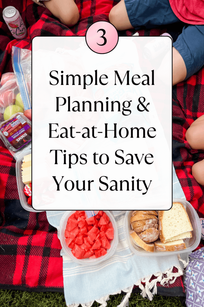Meal planning doesn't have to be complicated! These are my tried and true simple meal planning hacks for busy families. 
