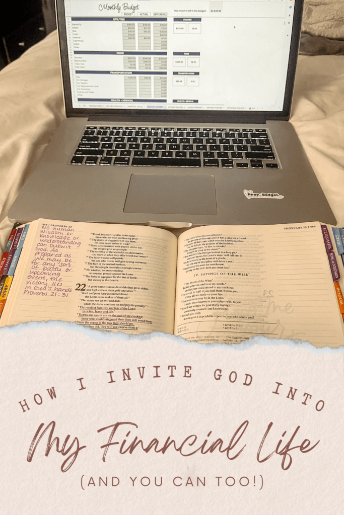 Discover how to invite God into your financial life through Christian financial stewardship, prayer, and faith-filled money habits.